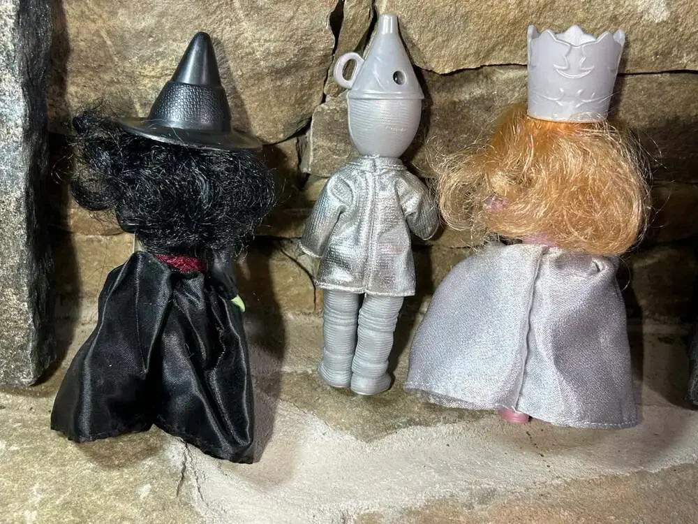 Madame Alexander Wizard of Oz. Tin Man,Glinda ,The Wicked Witch 2008